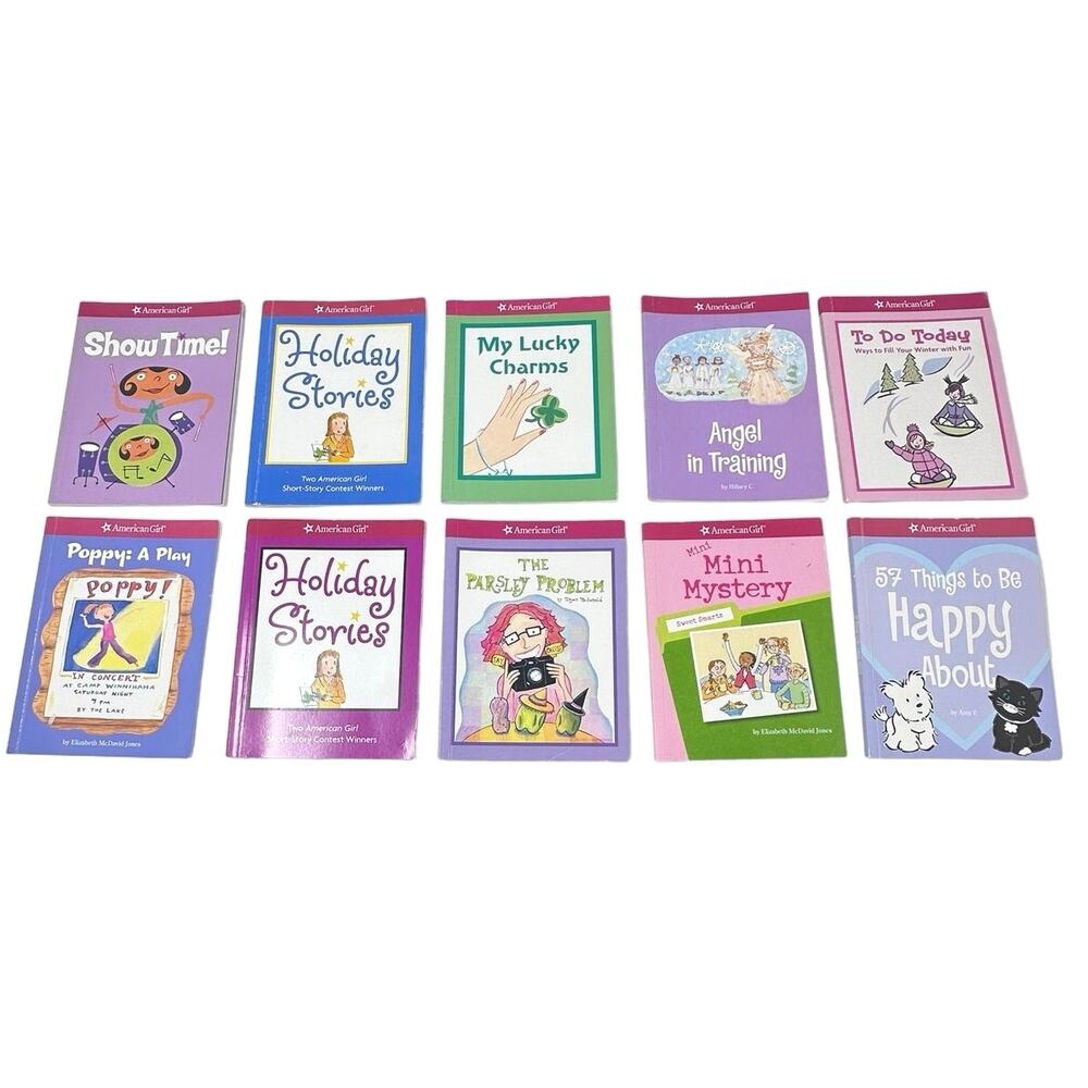 NWT American Girl (Lot of 10) Mini Paperback Books
